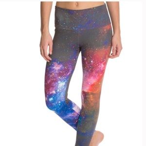 Om Shanti Galaxy Leggings